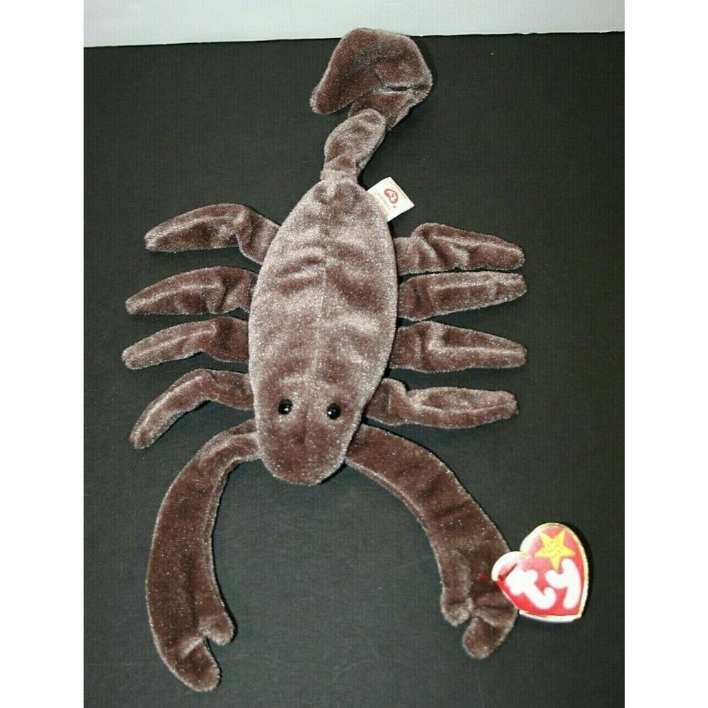 TY Beanie Baby Stinger Scorpion 1998 rare multiple errors excellent 4193 retired
